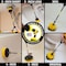 Drill Brush Power Scrubber By Useful Products 5 in W 7 in L Brush, Yellow Y-542OMS-2L-7X-QC-DB - alternate 2